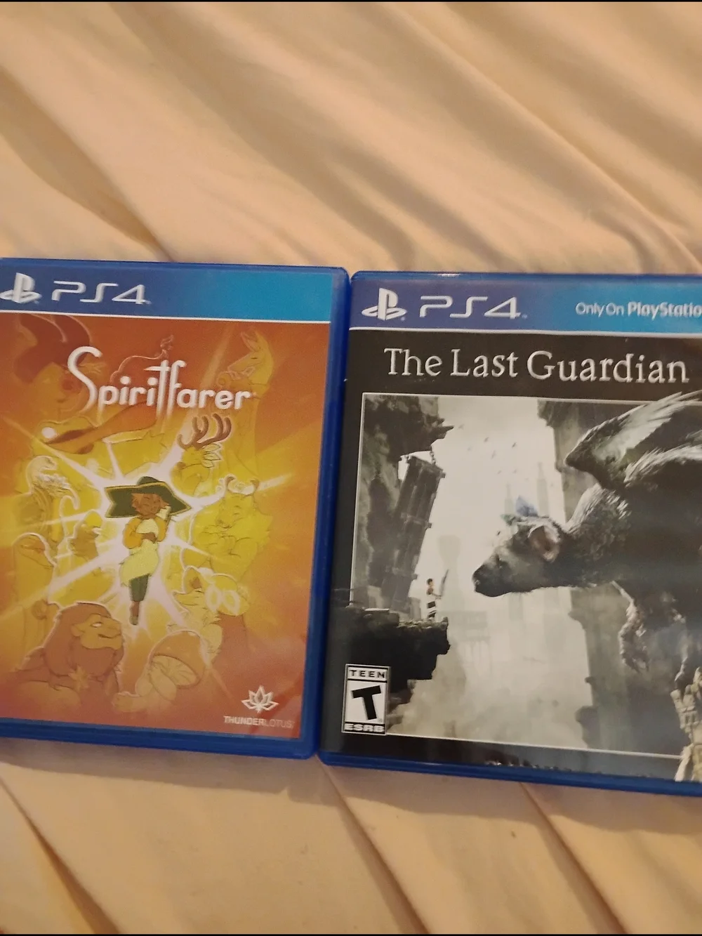 PS4 Games - Spiritfarer & The Last Guardian (Two-Game Lot)